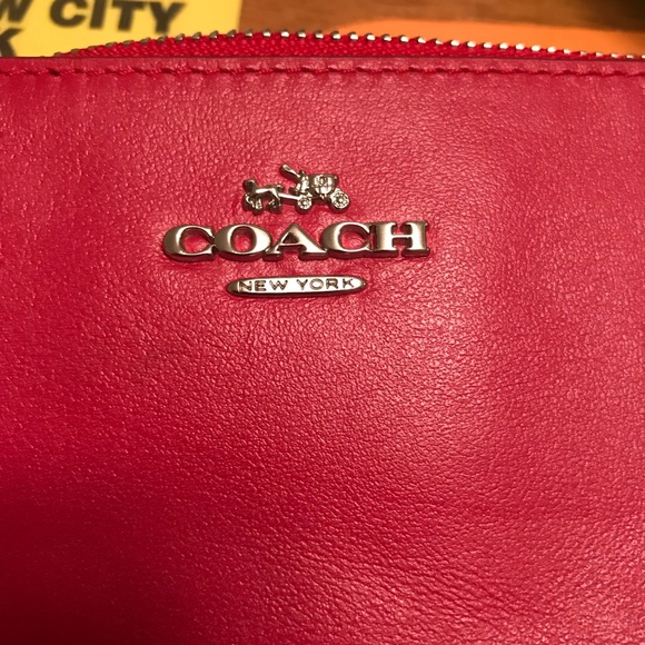 Coach Corner Zip Wristlet - Picture 2 of 5